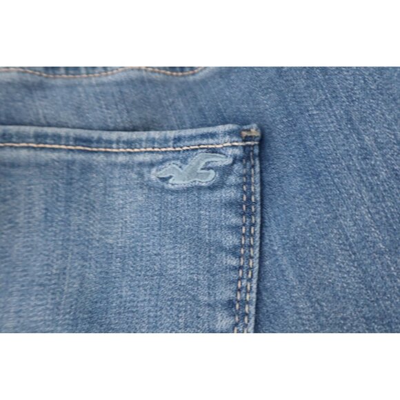 Hollister Low-Rise Jean Legging W32 L28 Advanced‎ Stretch Denim Womens Size 15R - Picture 7 of 7